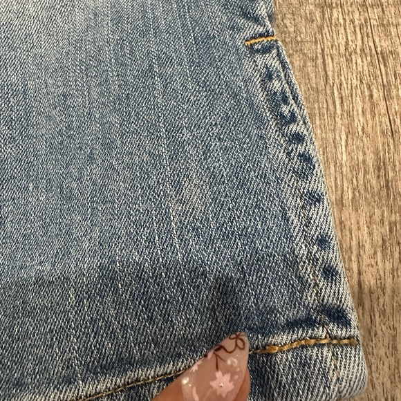 Tommy Hilfiger Blue Denim Bermuda Shorts Size‎ 11 Low Rise Jeans Vintage Y2K - Picture 6 of 16